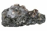 Fluorescent Zircon Crystals in Biotite Schist and Magnetite - Norway #228206-1